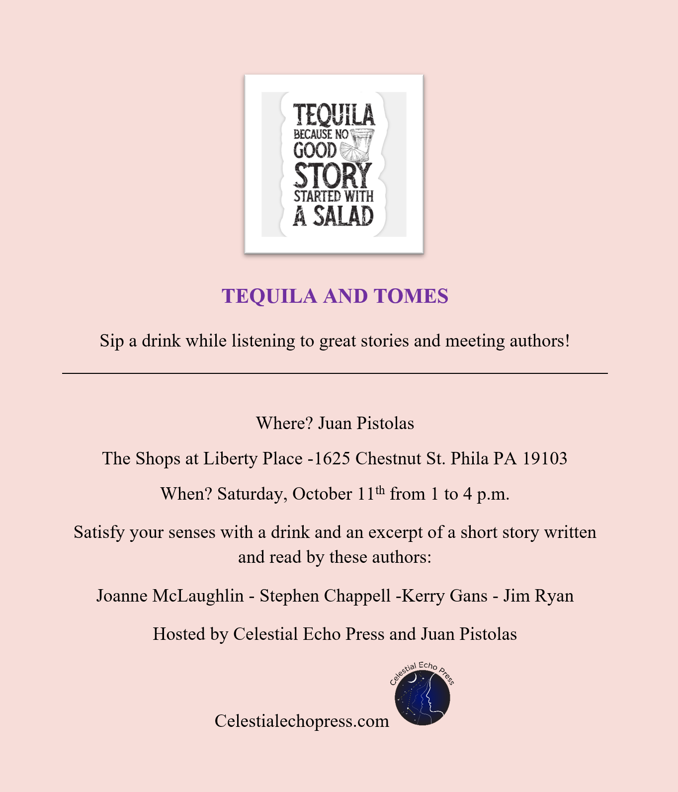 Upcoming Appearances | Stephen W. Chappell, Author